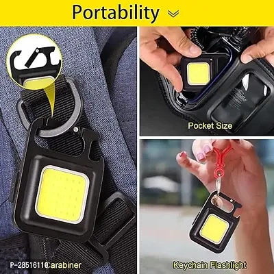 Portable Pocket Light with Folding Bracket Bottle Opener and Magnet PACK OF 1-thumb3