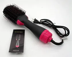 Hot Air Brush - One Step Hair Dryer Brush,6.6ft Cable 3-in-1 Salon Negative Straighten PACK OF 1-thumb2