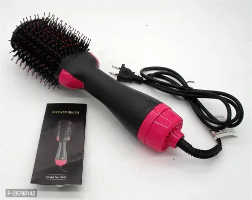 Hot Air Brush - One Step Hair Dryer Brush,6.6ft Cable 3-in-1 Salon Negative Straighten PACK OF 1-thumb3