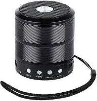 Mini Bluetooth Speaker WS-887 with FM Radio, Memory Card Slot, USB Pen(pack of 1)-thumb1