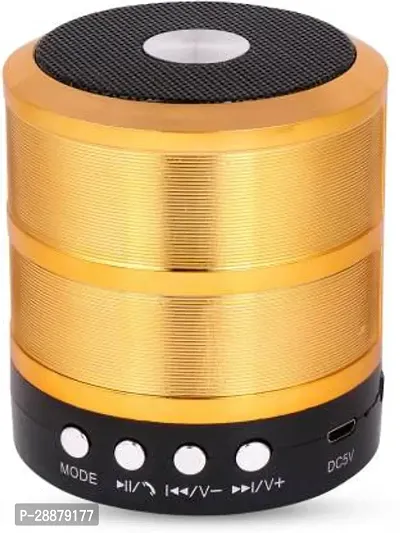 WS-887 speaker wireless Portable Mini Metallic Speaker#(pack of 1)-thumb2