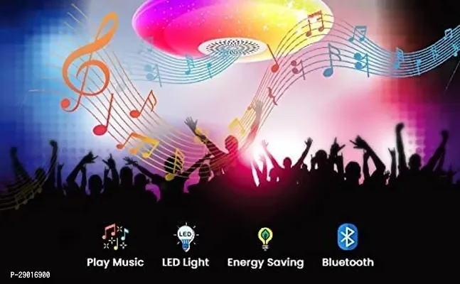 Remote Control B22 Color Changing Bluetooth Speaker Light Bulb-thumb5