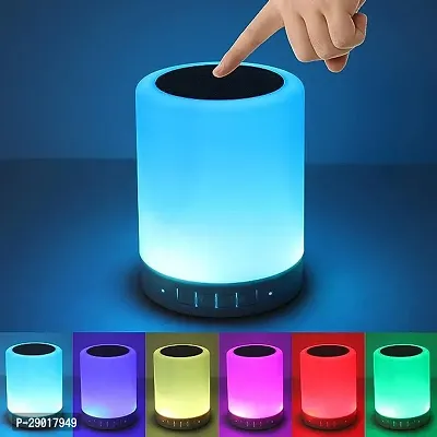 LED Touch Lamp USB Rechargeable Bluetooth Speaker-thumb0