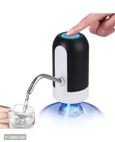 Bottle Can with Portable USB Charging Cable, Water Dispenser Pump PACK OF 1-thumb0