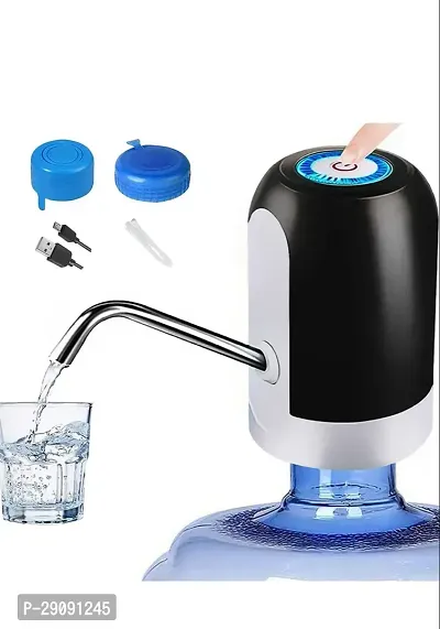 Bottle Can with Portable USB Charging Cable, Water Dispenser Pump PACK OF 1-thumb4