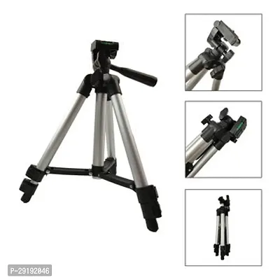 Tripod 3110 Stand Mobile Video Camera Tripod with Phone holder#(pack of 1)-thumb0