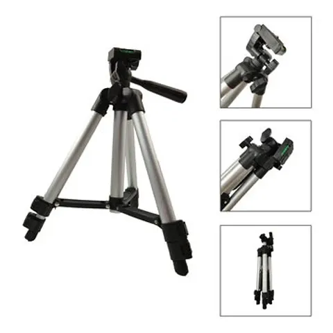 Tripod 3110 Stand Mobile Video Camera Tripod with Phone holder#(pack of 1)