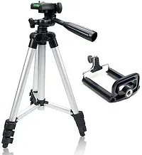 Tripod 3110 Stand Mobile Video Camera Tripod with Phone holder#(pack of 1)-thumb2