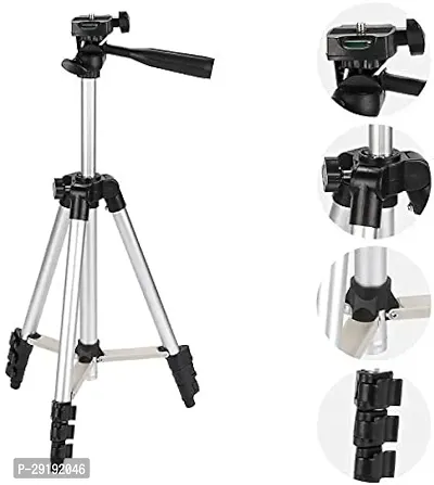 Tripod 3110 Stand Mobile Video Camera Tripod with Phone holder#(pack of 1)-thumb4