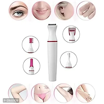 Painless Trimmer Precision Beauty face, Underarms, Legs Hair Remover(PACK OF 1)-thumb4