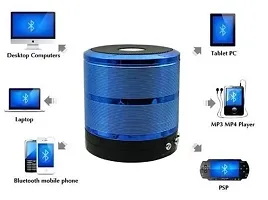 WS-887 Bluetooth Speaker - Wireless Speaker in Built FM and Memory Card Slot(PACK OF 1)-thumb3