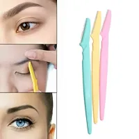 Eyebrow Razor | Instant  Painless Hair Removal | Eyebrows, Upper Lip, Peach Fuzz Pack of 3-thumb3