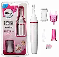 5 in 1 Sweet Trimmer, Battery Operated Beauty Safety Hair Remover-thumb1