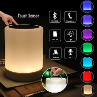 Usb Rechargeable Led Touch Lamp Bluetooth Speaker, Wireless Hifi Speaker Light-thumb3