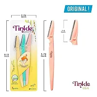 Tinkle Eyebrow Razor Hair Trimmer  with Safety Cover ( Pack of 3)-thumb1