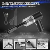 Portable USB Rechargeable Wireless Handheld High Power 2 in 1 Car Vacuum Cleaner-thumb1