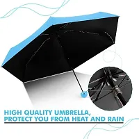 Ultra Lights Foldable Mini Umbrella with Capsule Case for Kids Men  Women pack of 1-thumb1