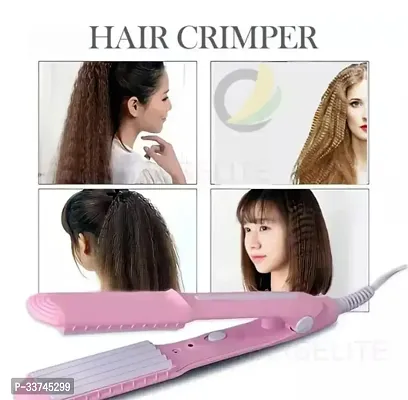 8006 Crimping Styler Machine for Hair Electric Quick Heating (Assorted color-Pack of 1)-thumb2