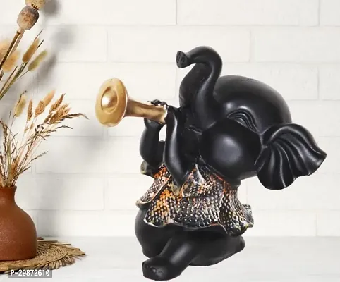 Decors Decorative Unique Elephant Showpiece Statue for Home Diwali Decor Gift for Animal Lovers  Graceful Sculpture