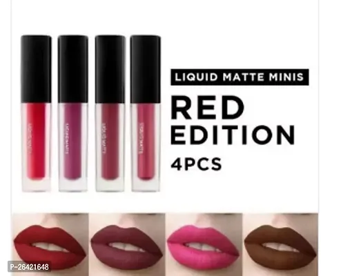 Classic Red Rdition Lipsticks 4 Pieces-thumb0