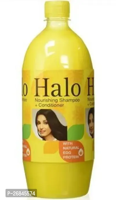 Halo Nourishing Shampoo  Conditioner (2 IN 1 ) With Natural Egg Protein 1 Litre