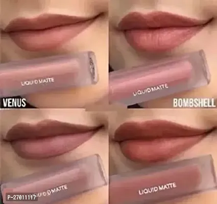 Nude  Edition Moisturizing Lipstick Liquid Matte (Set Of 4)-thumb0