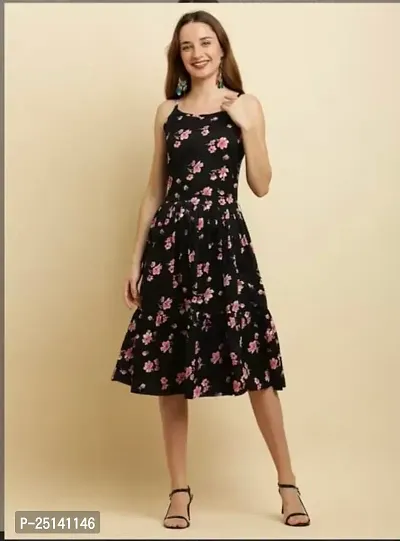 Classic Poly Crepe Dresses For Women