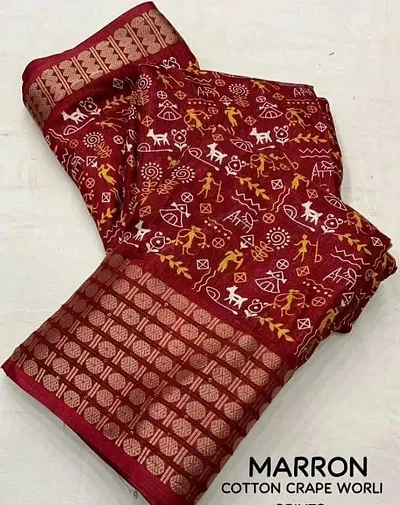 Classic Blend Saree with Blouse piece