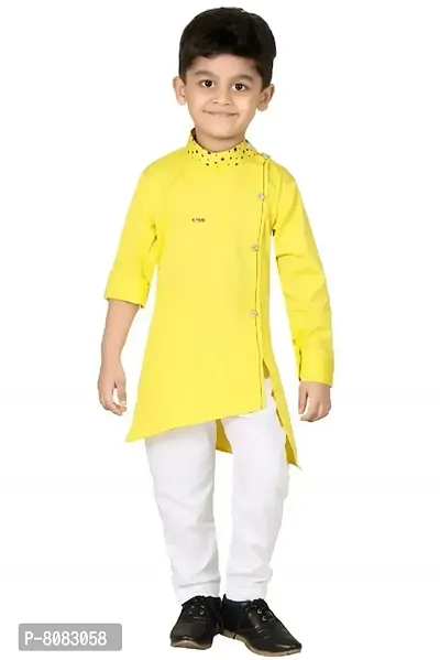 Pohar Creation Boys Ethnic Wear Kurta Pyjama Dress Set DNP-235-thumb0