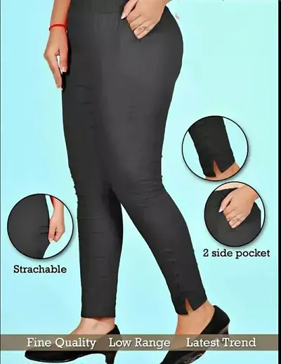 Stylish womens Trousers  Pants/Cigarette Pent for women, Black Ladies Pant
