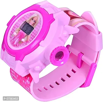 Barbie 24 Images Digital Display Projector Cartoon Display Watch for Kids-thumb0