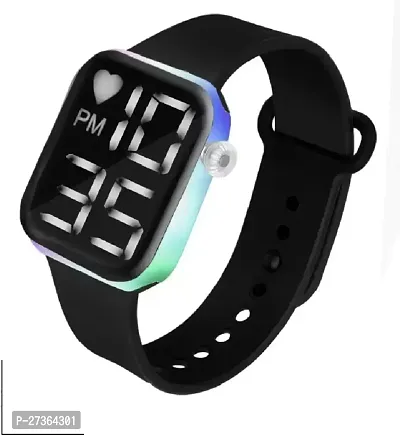 Disco Black Sport Digital Watch