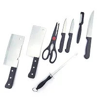 Premium Stainless Steel Kitchen Knife Set (7-Pieces) with Scissor Peeler  Knives Sharper-thumb2