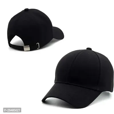 Stylish Solid Cap For Men-thumb0