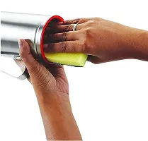 HENNOX Stainless Steel Nozzle Oil Dispenser 1 Litre | Oil Container | Oil Pourer | Oil Pot | Oil Can | Oil Bottle (1000ml Each)-pack of 2-thumb3