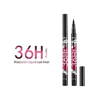 2pcs 36H Black Eyeliner Pencil Long Lasting Waterproof Liquid Eyeliner Pen Natural Eye Liner Makeup Matte Finish-thumb4
