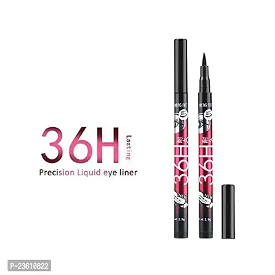 2pcs 36H Black Eyeliner Pencil Long Lasting Waterproof Liquid Eyeliner Pen Natural Eye Liner Makeup Matte Finish-thumb5