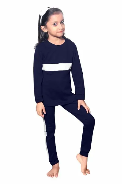 Girl's Cotton  Top And Leggings Set
