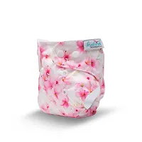 Seabird Regular Cloth Reusable Washable Diaper Pads #1 BabyBrand Adjustable Button Strap All In One For 3-17 KG Age Kids Wear Nappy-thumb1