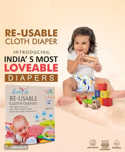 Modern Washable Cloth Diapers for Kids