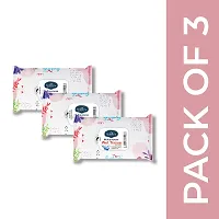 Seabird Gentle Natural Water Based Face Wipes ndash; Best For Adults|Nourishing Skin Care Oil-Free Facial Wipes For Everyday Use |Elevate your mood with every scent| Aqua| LemonGrass| Lavender Pack 3-thumb1