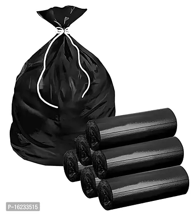Bags For Dustbin | Dustbin Bags Large Size 17x19 Inches | Garbage Bags For Home (Pack of 6)