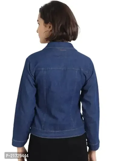 Riya Collection Women's Denim Jacket (PACK OF 1)-thumb2