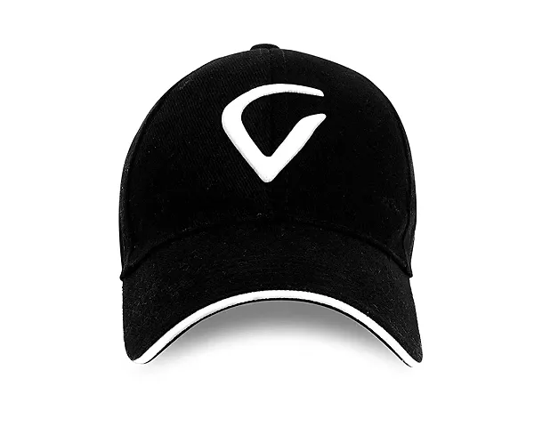 Brand Hub VIRAT KOHLI Cotton Stylish Black Cap