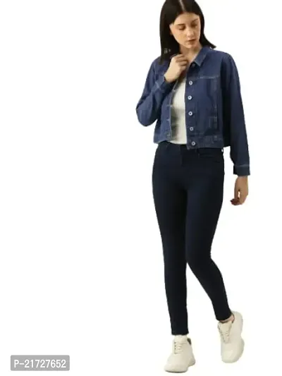 Brand Hub Women's Denim Jacket (Pack of 1)-thumb0