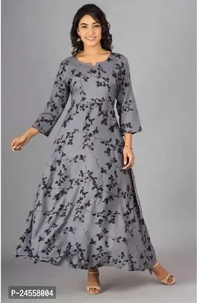 Trendy Women Printed Kurta-thumb0