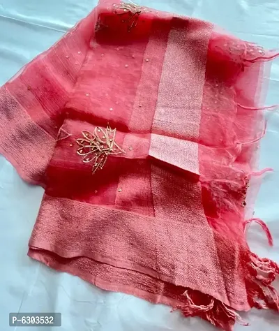 Fabulous Chanderi Silk Dupattas For Women And Girls-thumb0