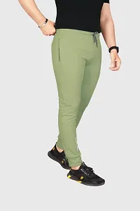 Classic Polycotton Solid Track Pants for Men-thumb1