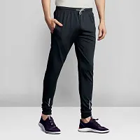 Classic Solid Track Pants for Men, Pack of 1-thumb1