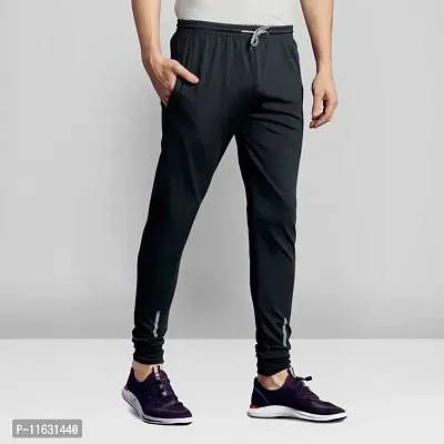 Classic Solid Track Pants for Men, Pack of 1-thumb2